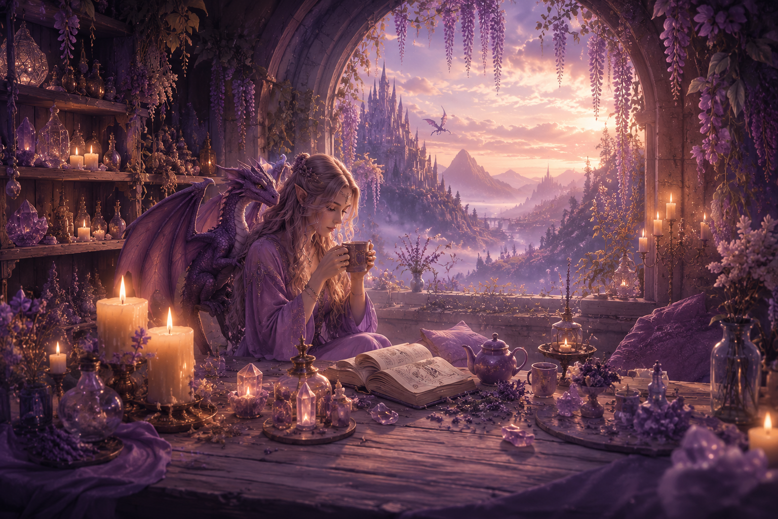 Bienvenue aux sorcières, elfes et autres créatures enchantées...