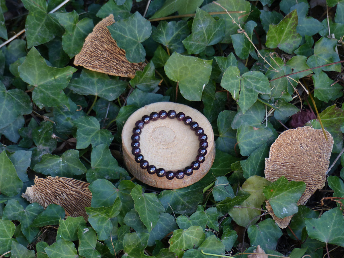 Bracelet Vitalité en Grenat Sanguin