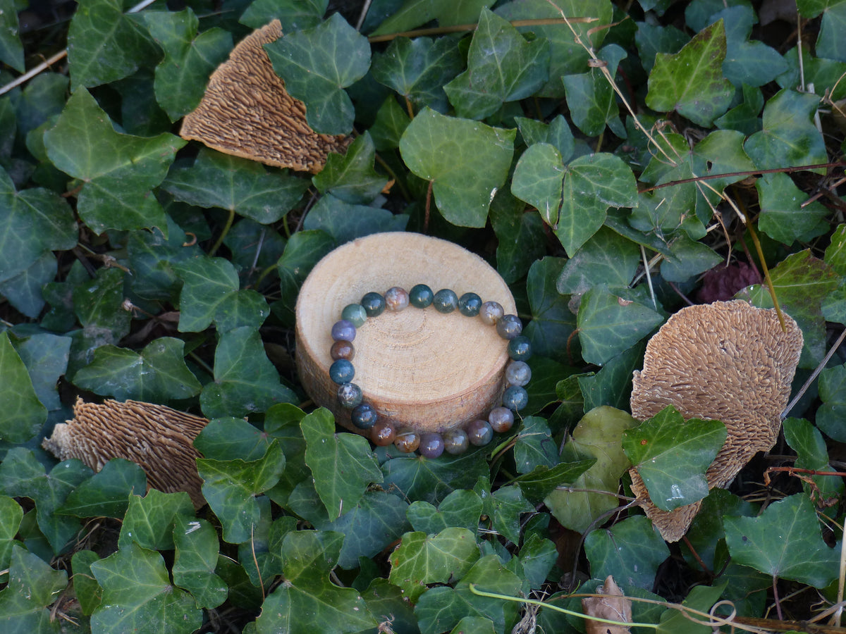 Bracelet en Agate Mousse