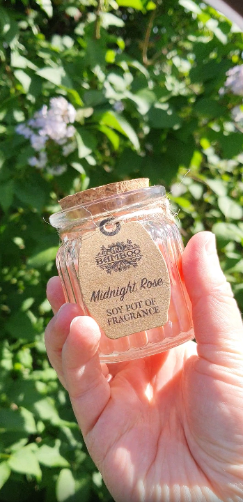 Bougie Rose de Minuit